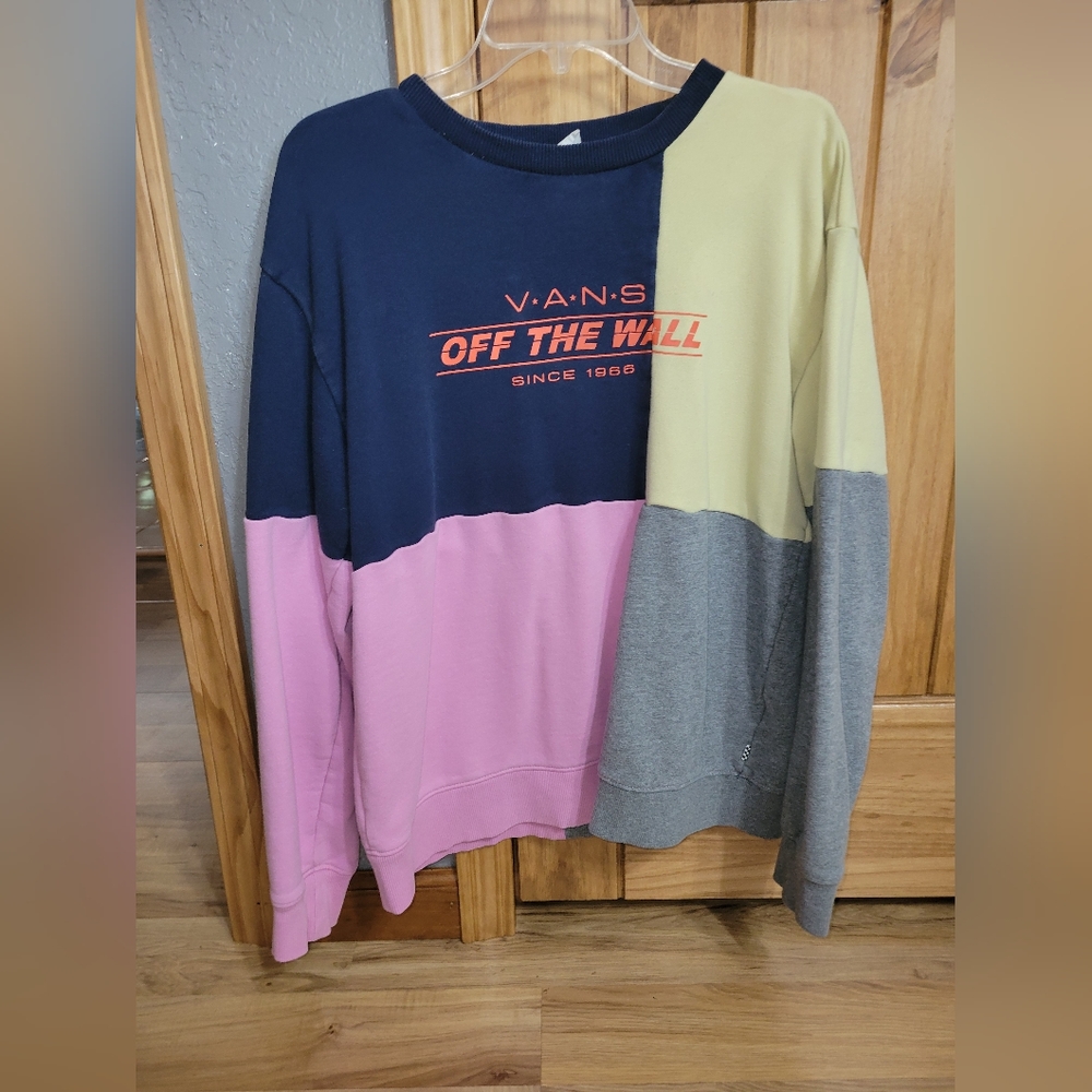 Vans colorblock crewneck